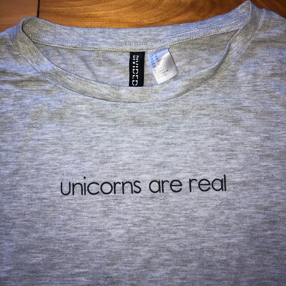 unicorns are real t shirt